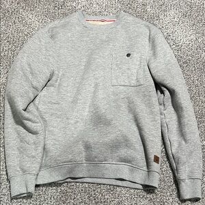 Coleman Light Gray Crewneck Sweater